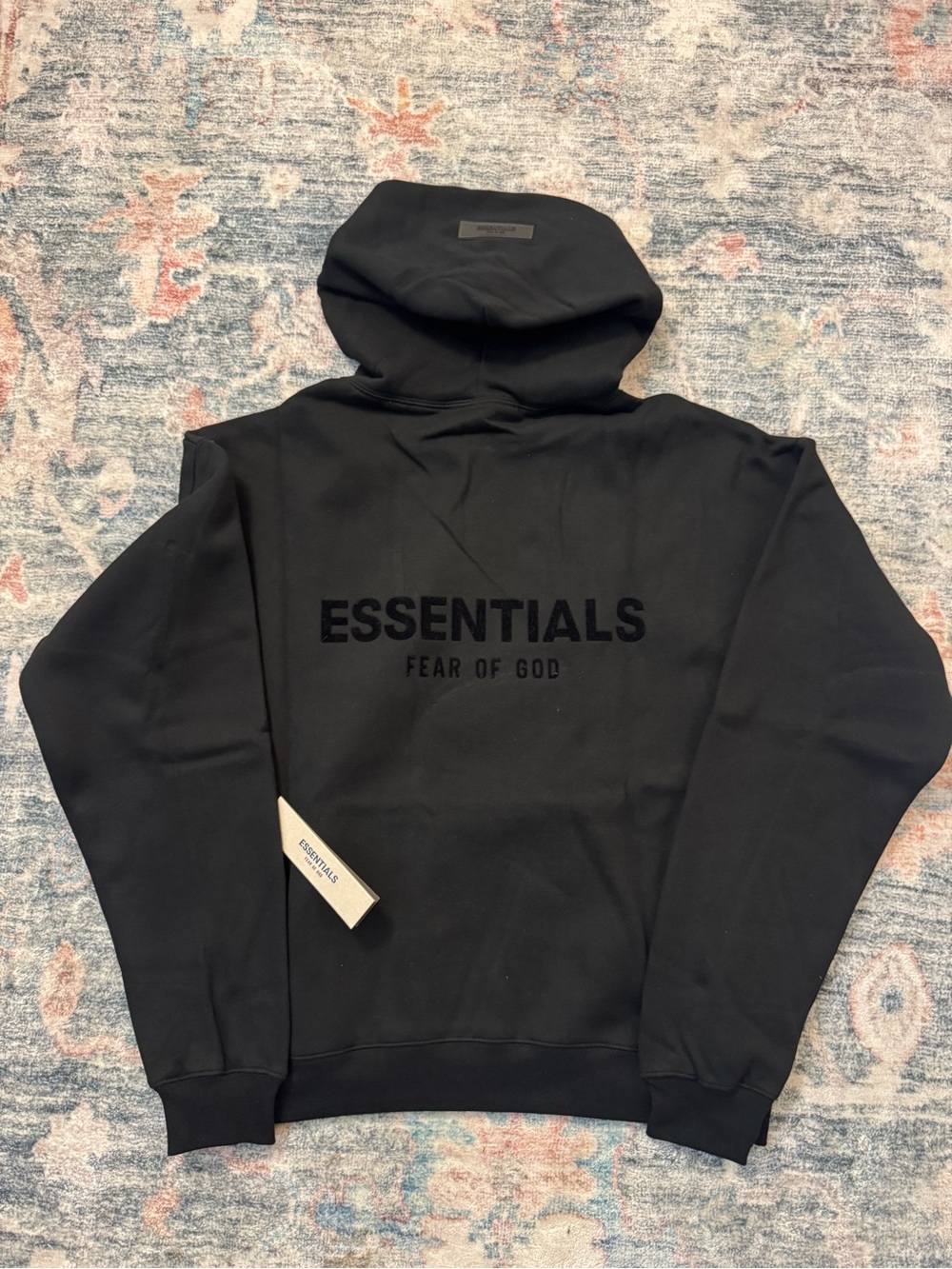 Essentials Fear of God Hoodie Black NWT size S